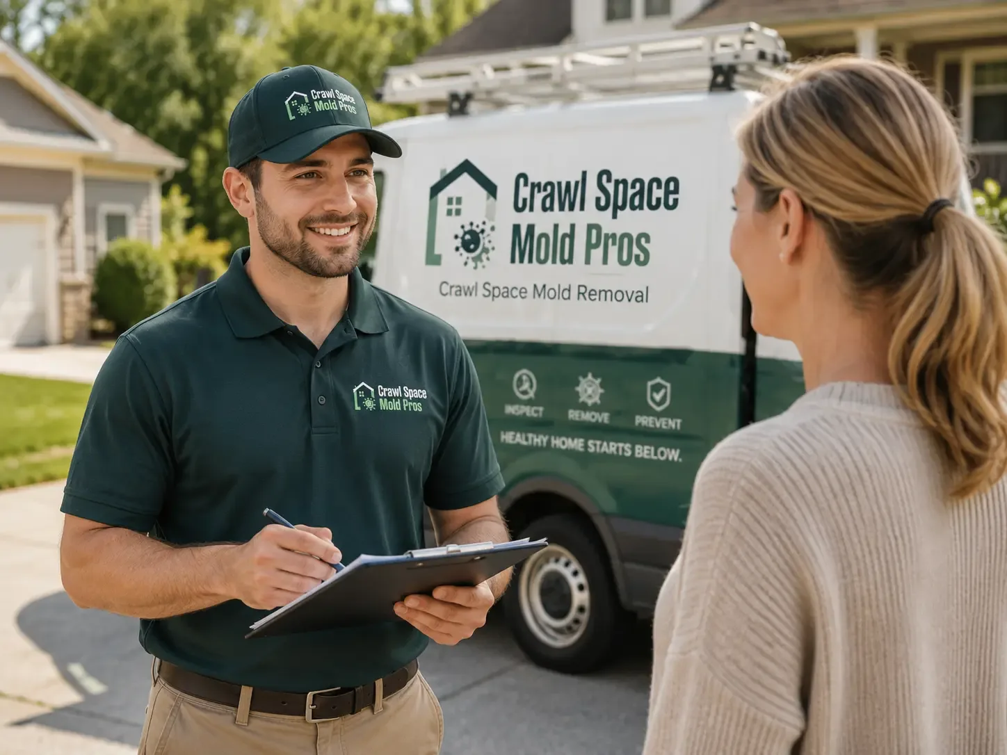 Crawl Space Mold Removal Rippey, IA FAQs